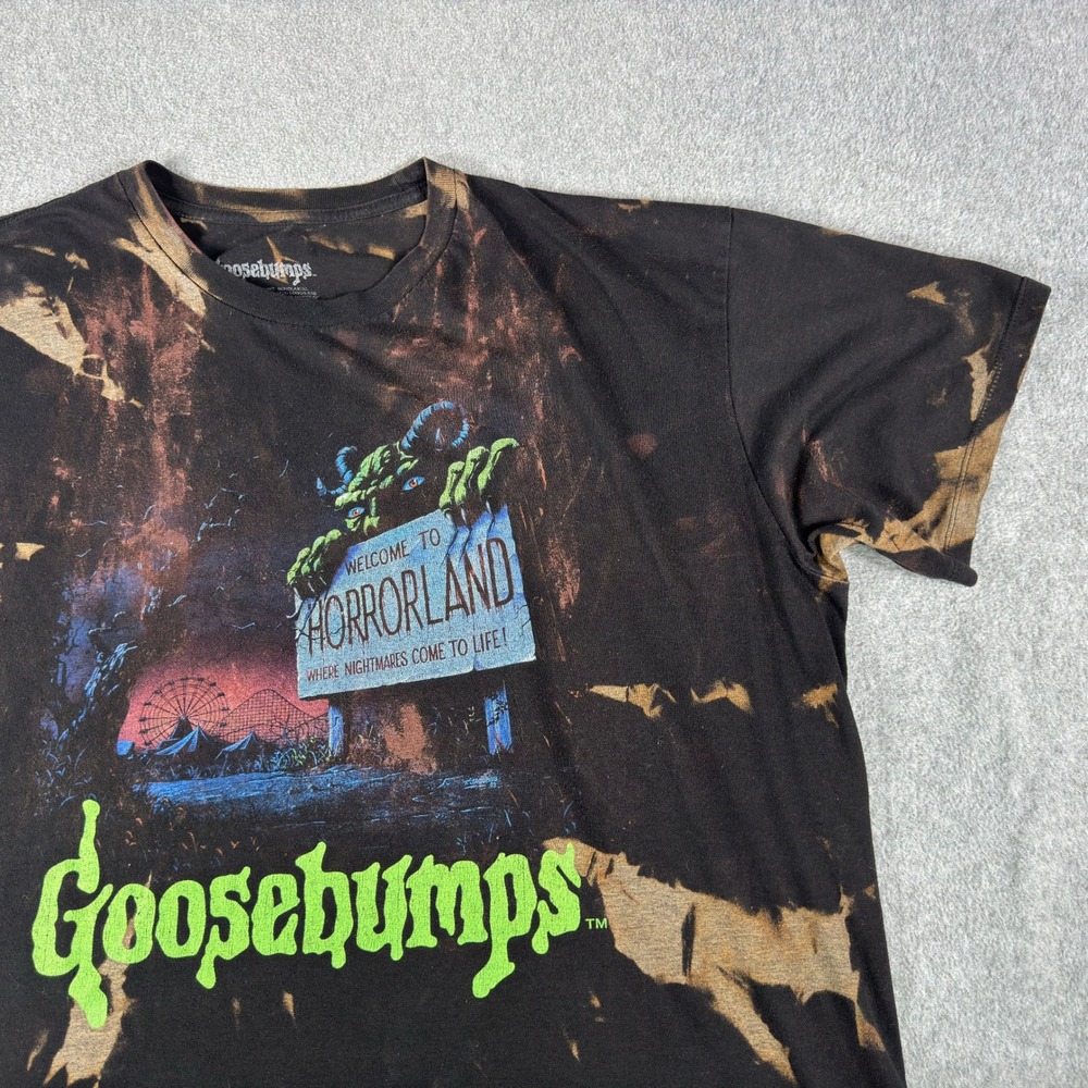 Goosebumps Welcome To Horrorland Tie Dye Shirt XXL